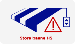 Diagnostic d'un store banne électrique filaire HS qui ne fonctionne plus