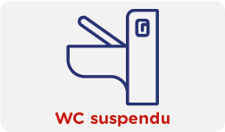 Débouchage du WC suspendu