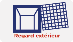 Dégorgement d'un regard extérieur