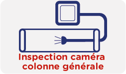 Inspection Caméra de la colonne générale