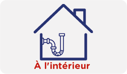 A l'intérieur