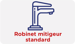 Robinet mitigeur standard