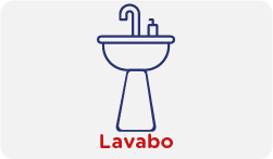 Fourniture et pose d'un lavabo standard