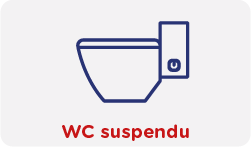 WC suspendu